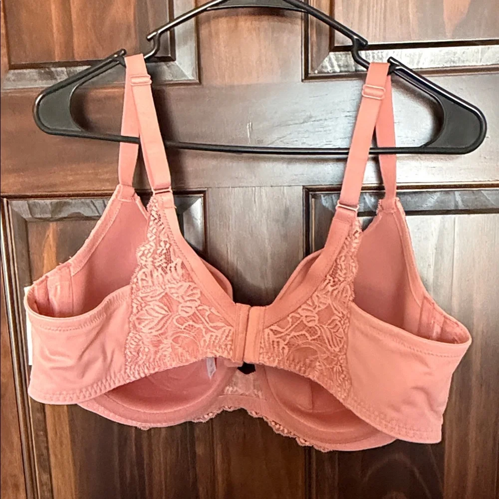 Auden Dusty Rose Lace Underwire Bra - Picture 5 of 6